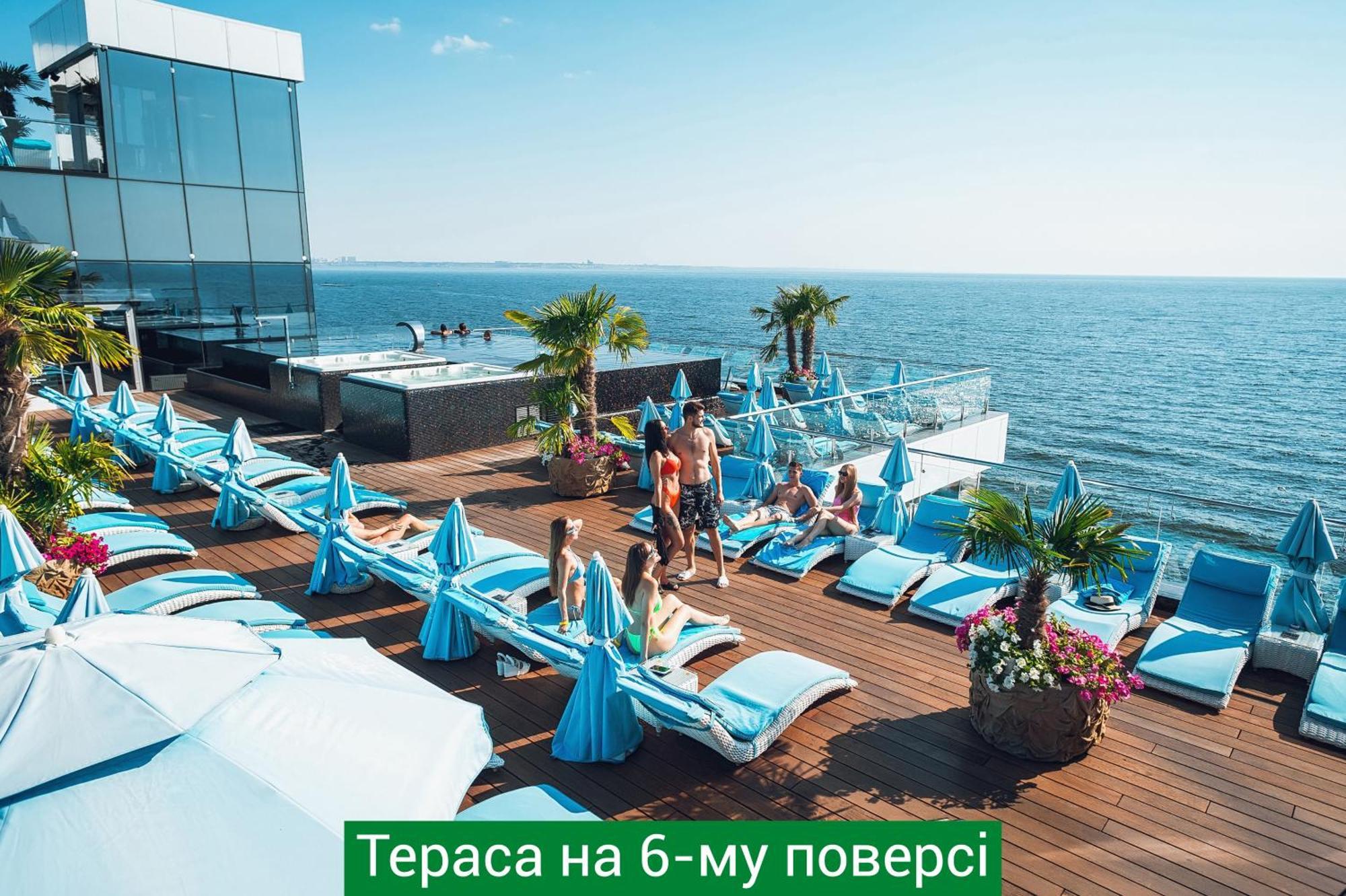 Nemo Hotel Resort & Spa Одеса Екстериор снимка Terrace on the 6th floor